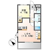 ヴィーブライト  ｜ 岡山県倉敷市連島中央1丁目（賃貸マンション1LDK・2階・36.00㎡） その2