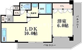 アットイージー 402 ｜ 大阪府大阪市港区三先2丁目13-1（賃貸マンション1LDK・4階・43.74㎡） その2