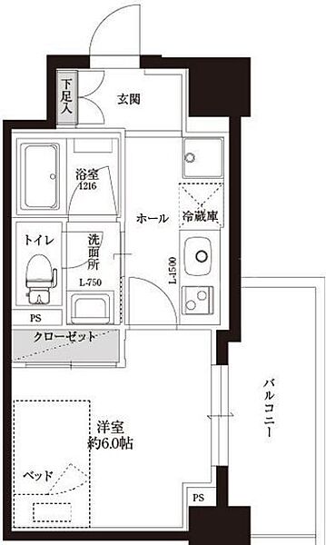 セルン新町 920｜大阪府大阪市西区新町4丁目(賃貸マンション1K・9階・25.53㎡)の写真 その2