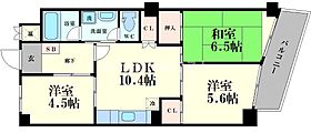 ヒルブリッジヒルNO1 307 ｜ 大阪府大阪市西区北堀江4丁目（賃貸マンション3LDK・3階・58.59㎡） その2