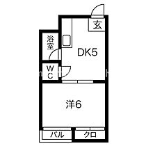 ワーカーVOL.1 205 ｜ 大阪府大阪市港区八幡屋3丁目17-5（賃貸マンション1DK・2階・24.00㎡） その2