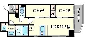 アーバネックス西本町 1508 ｜ 大阪府大阪市西区西本町2丁目4-9（賃貸マンション2LDK・15階・43.67㎡） その2