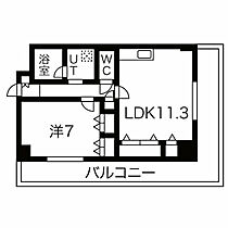 ブランカ福西  ｜ 大阪府大阪市福島区吉野2丁目4-7（賃貸マンション1LDK・3階・48.00㎡） その2