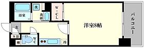 アスヴェル阿波座ブルーアース 803 ｜ 大阪府大阪市西区本田1丁目（賃貸マンション1K・8階・26.71㎡） その2