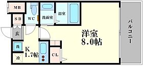 ゲートコート大阪福島  ｜ 大阪府大阪市福島区玉川2丁目9-13（賃貸マンション1K・6階・24.04㎡） その2