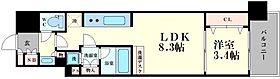 アーバネックス本町II  ｜ 大阪府大阪市西区阿波座1丁目2-2（賃貸マンション1LDK・4階・31.64㎡） その2