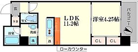 ラクラス江戸堀 1301 ｜ 大阪府大阪市西区江戸堀3丁目7番地18号（賃貸マンション1LDK・13階・36.62㎡） その2