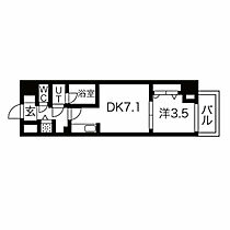 ライフフィールドなにわ本町リュエル 1302 ｜ 大阪府大阪市西区西本町2丁目1-23（賃貸マンション1DK・13階・29.60㎡） その2