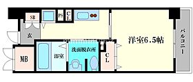 CITY SPIRE靭公園 802 ｜ 大阪府大阪市西区江戸堀3丁目（賃貸マンション1K・8階・23.57㎡） その2