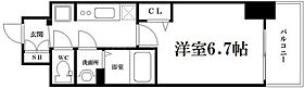 プレサンスOSAKA　DOMECITYクロスティ 1402 ｜ 大阪府大阪市西区九条1丁目（賃貸マンション1K・14階・22.80㎡） その2