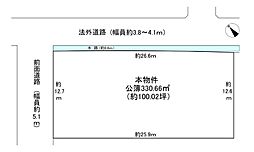 物件画像 野洲市六条 建築条件なし売地