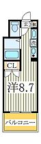 千葉県流山市東深井（賃貸マンション1R・1階・19.76㎡） その2