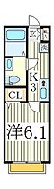 千葉県柏市根戸（賃貸アパート1K・1階・20.63㎡） その2