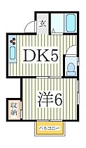 ハイツサンレイク  ｜ 千葉県柏市今谷上町（賃貸アパート1DK・2階・25.60㎡） その2