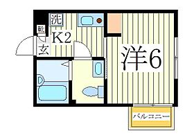 コンフォルト柏  ｜ 千葉県柏市中央2丁目（賃貸アパート1K・2階・20.02㎡） その2