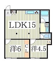 ラ・ファミーユ湖北Ｅ1  ｜ 千葉県我孫子市中峠台（賃貸アパート2LDK・1階・50.00㎡） その2