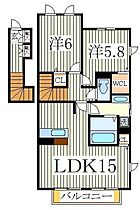 アネシスII  ｜ 千葉県野田市光葉町3丁目（賃貸アパート2LDK・1階・65.72㎡） その1