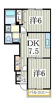 コープ囲和  ｜ 千葉県印西市大森（賃貸アパート2LDK・1階・44.82㎡） その2