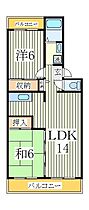 エスポアール如春堂  ｜ 千葉県柏市松ケ崎（賃貸マンション2LDK・2階・58.86㎡） その2