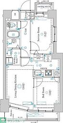 ラフィスタ墨田5丁目II 2階1SLDKの間取り