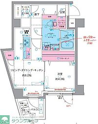 間取図画像 1SLDK