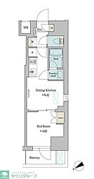 江東区深川2丁目マンション 1LDKの間取図画像