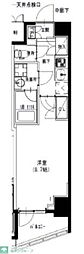 S-RESIDENCEHIKIFUNE 1Kの間取図画像