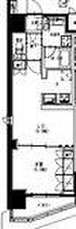 S-RESIDENCEHIKIFUNE 1LDKの間取図画像