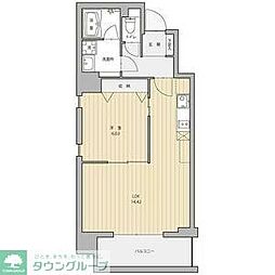 コレット春日 1LDKの間取図画像