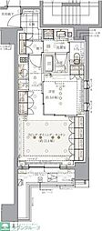LeJADECross千代田神保町 1LDKの間取図画像