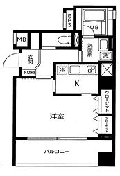 ダイナ大島 1Kの間取図画像