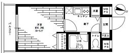 ステージファースト錦糸町 1Kの間取図画像