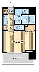 PRIMEURBANとうきょうスカイツリー 1Kの間取図画像