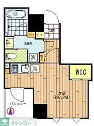 アリーチェ押上 ワンルームの間取図画像