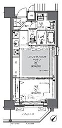 ZOOM日本橋馬喰町 1LDKの間取図画像