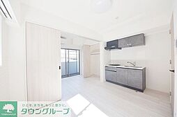 ジェノヴィア水天宮前IIスカイガーデン 5階1DKのリビング/ダイニング