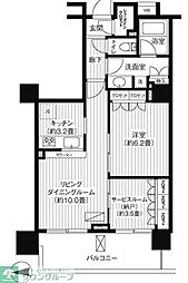 間取図画像 1SLDK