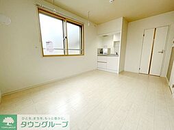 JR横須賀線 西大井駅 徒歩9分の賃貸アパート 2階ワンルームのリビング/ダイニング