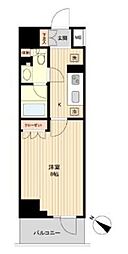 HF両国レジデンス 1Kの間取図画像