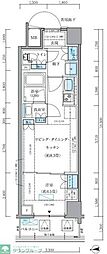 品川区東品川4丁目マンション 1LDKの間取図画像