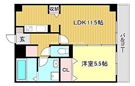 ベルヴィオウミ 211 ｜ 滋賀県草津市上笠４丁目（賃貸マンション1LDK・2階・42.49㎡） その2