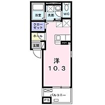 エヴィメリアD 202 ｜ 滋賀県大津市一里山１丁目（賃貸アパート1R・2階・27.53㎡） その2