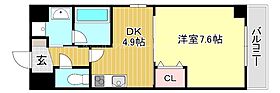 Greenwich　House 801 ｜ 滋賀県大津市大萱２丁目（賃貸マンション1DK・8階・30.45㎡） その2