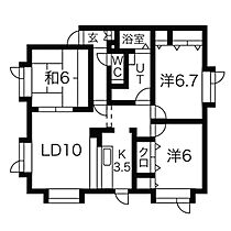 ハイム・ソレイユII  ｜ 北海道札幌市南区南沢二条1丁目（賃貸アパート3LDK・2階・73.40㎡） その2