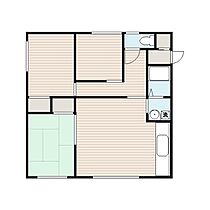 後平マンションA  ｜ 北海道札幌市南区川沿五条3丁目（賃貸アパート3LDK・2階・63.00㎡） その2