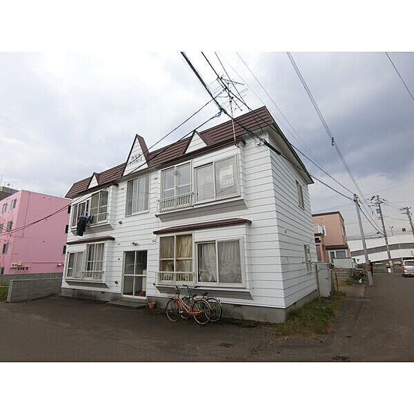 北海道札幌市南区川沿五条2丁目(賃貸アパート2DK・1階・35.50㎡)の写真 その1