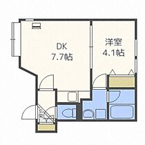 北海道札幌市南区常盤二条1丁目（賃貸アパート1DK・3階・27.55㎡） その2