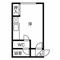 北海道札幌市南区澄川四条6丁目（賃貸アパート1R・1階・25.00㎡） その2