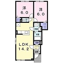 北海道札幌市南区藤野一条7丁目（賃貸アパート2LDK・1階・55.73㎡） その2