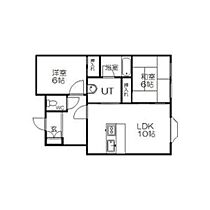 北海道札幌市南区常盤二条2丁目（賃貸アパート2LDK・3階・53.78㎡） その2